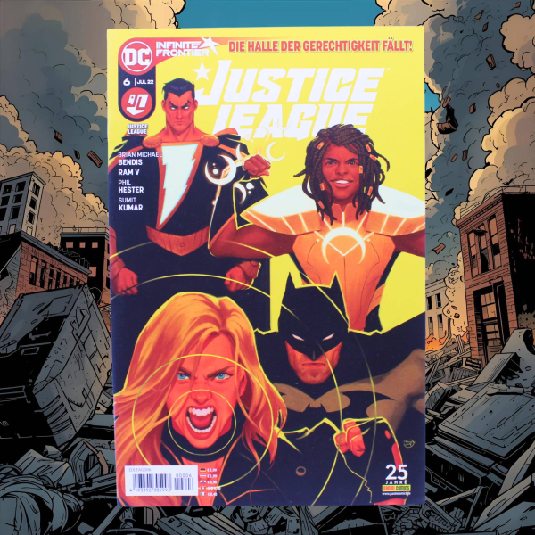 Justice League Comic 6 Restart 2022 Panini top Zustand | Hoppla-Stuff